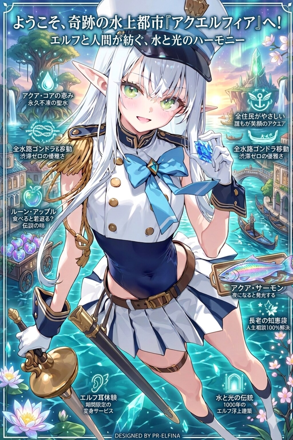 ようこそ、『水上都市アクエルフィア』へ！