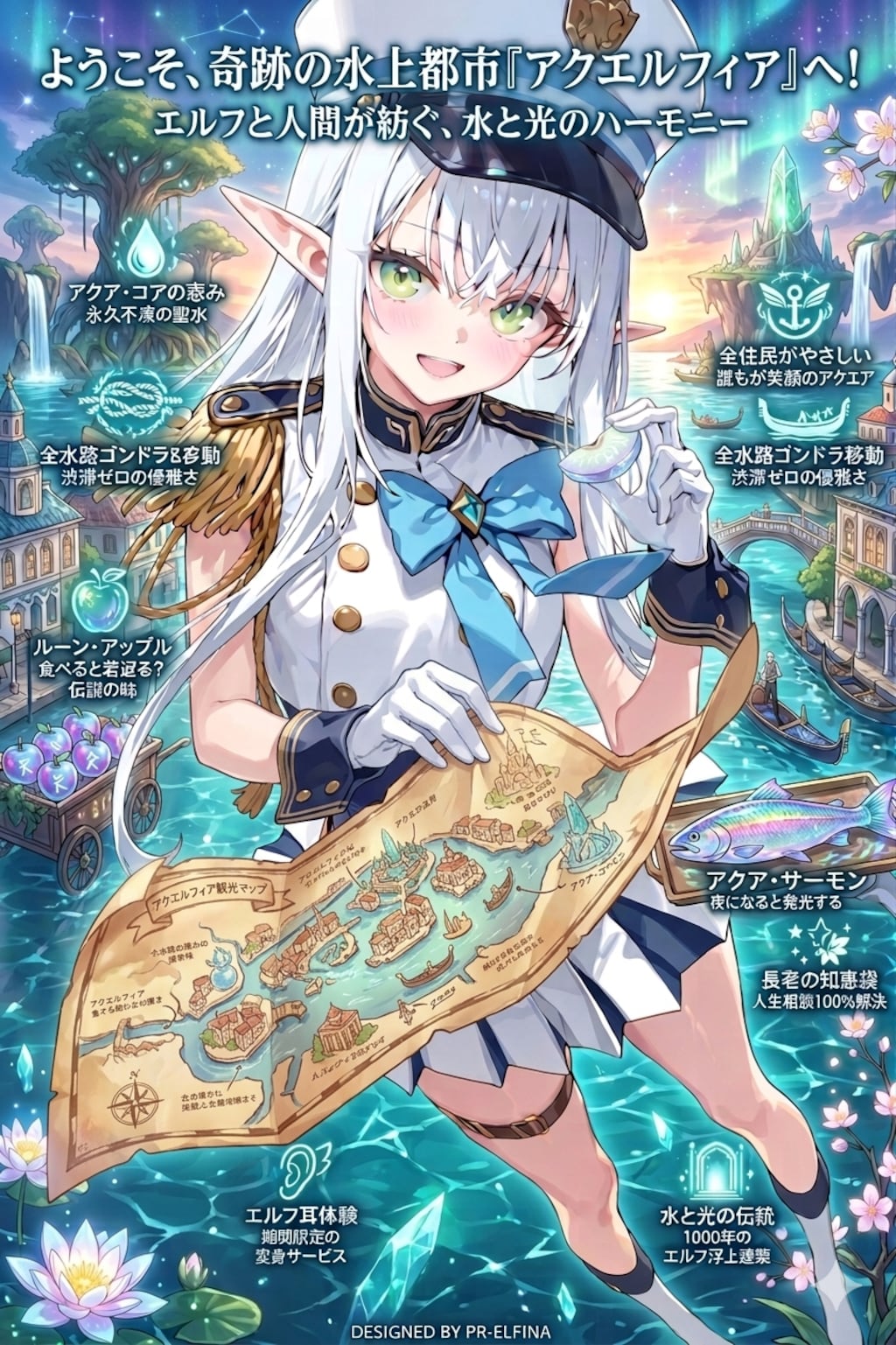 ようこそ、『水上都市アクエルフィア』へ！