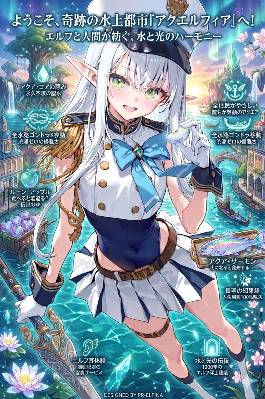 ようこそ、『水上都市アクエルフィア』へ！