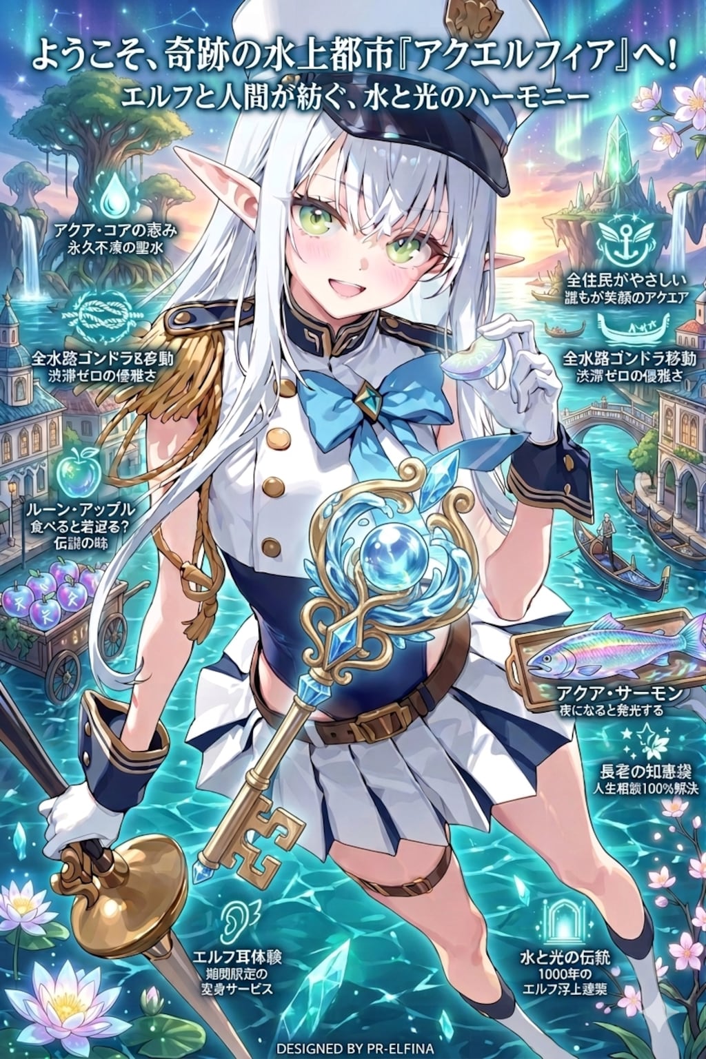 ようこそ、『水上都市アクエルフィア』へ！