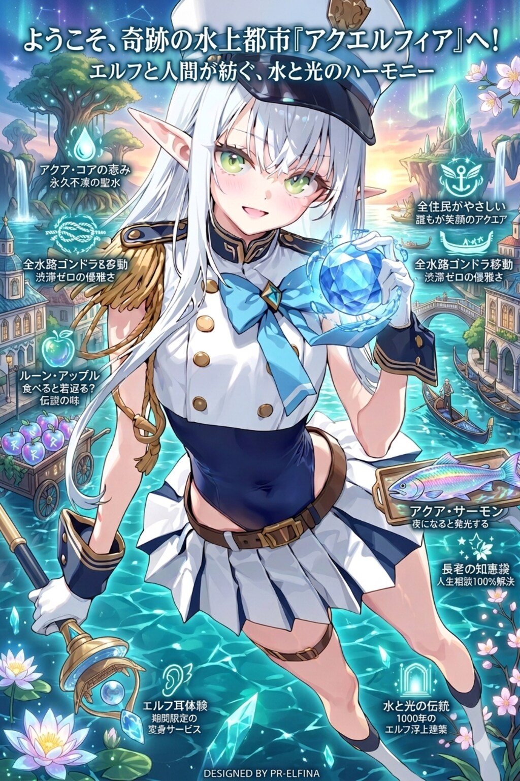 ようこそ、『水上都市アクエルフィア』へ！