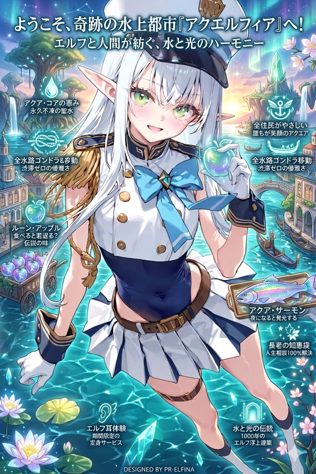 ようこそ、『水上都市アクエルフィア』へ！