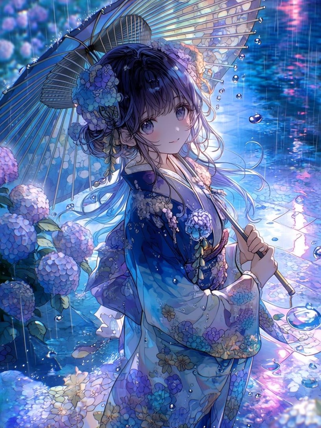 Hydrangea Shrine Dreams 「紫陽花神社の幻想夜」