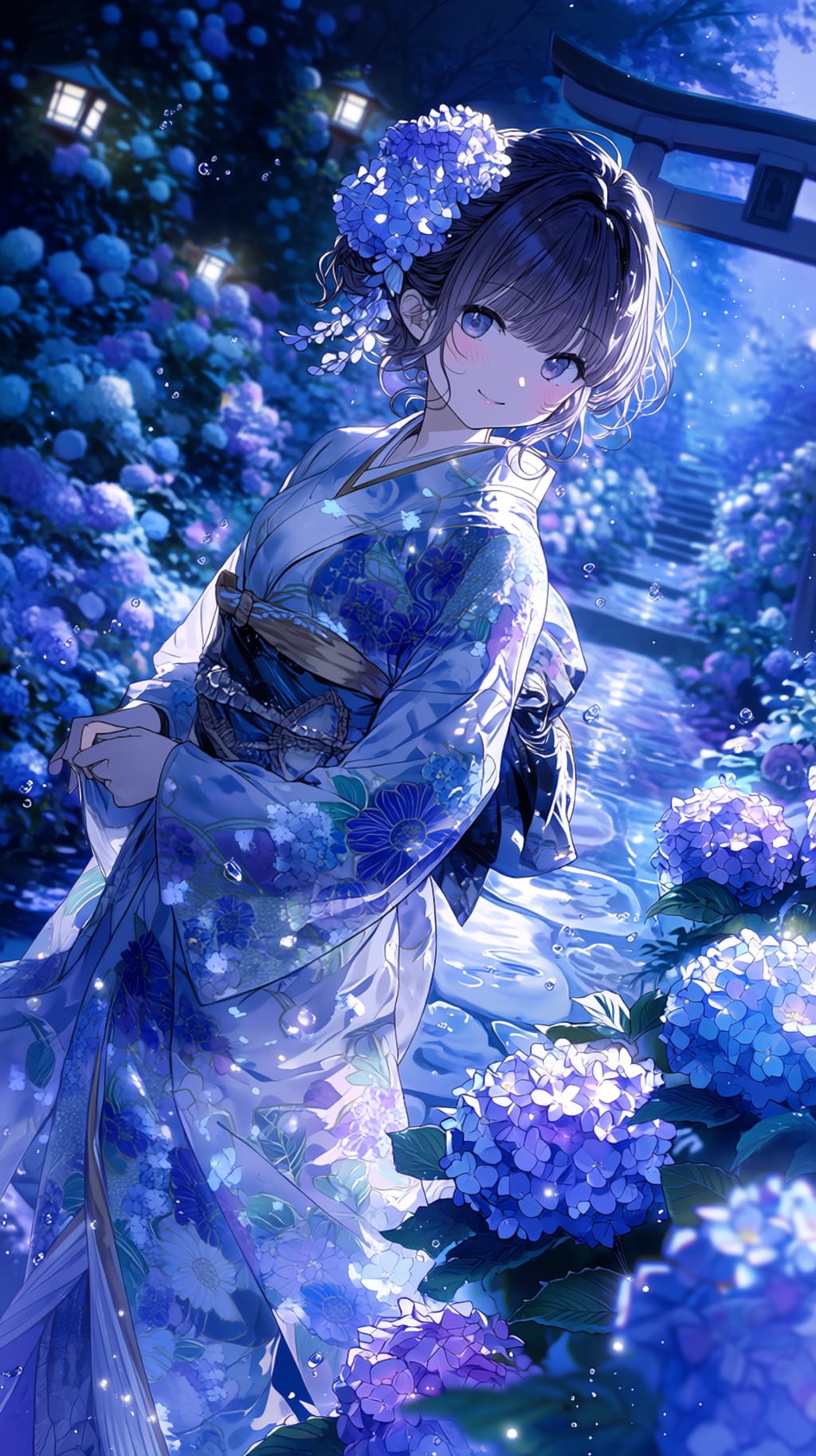Hydrangea Shrine Dreams 「紫陽花神社の幻想夜」