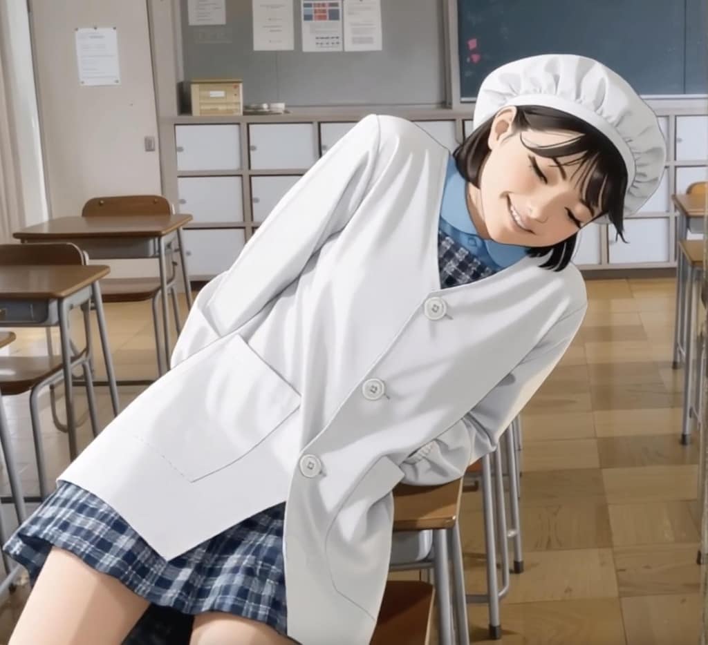 給食当番（養殖9）