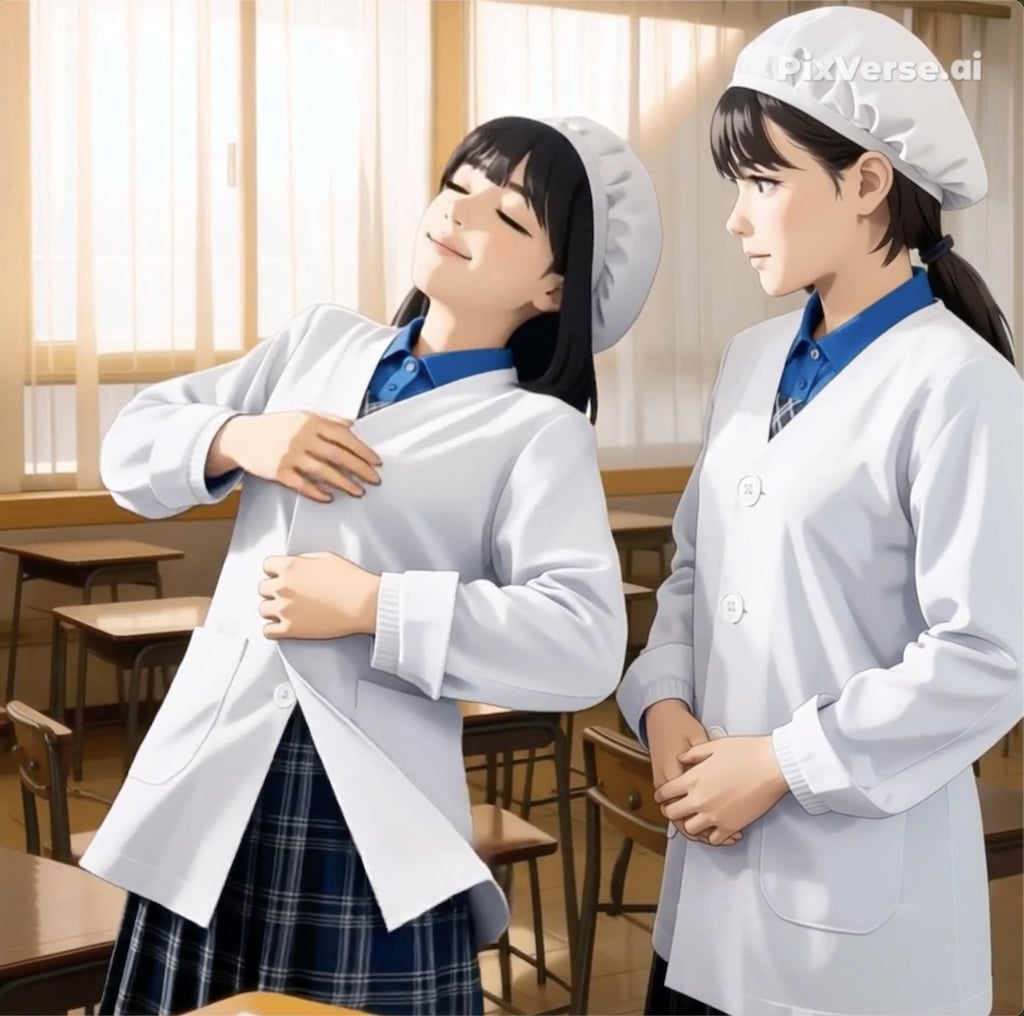 給食当番（養殖9）