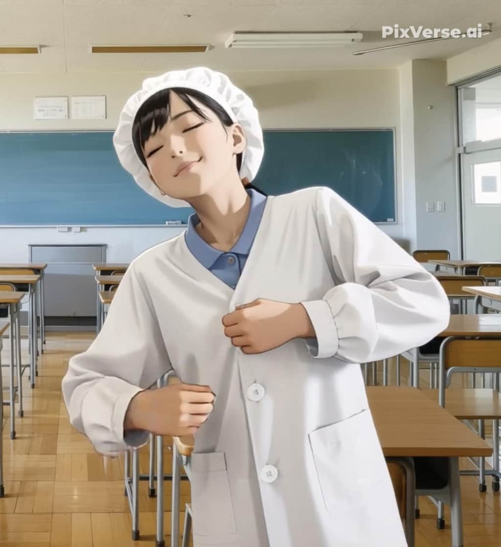 給食当番（養殖9）