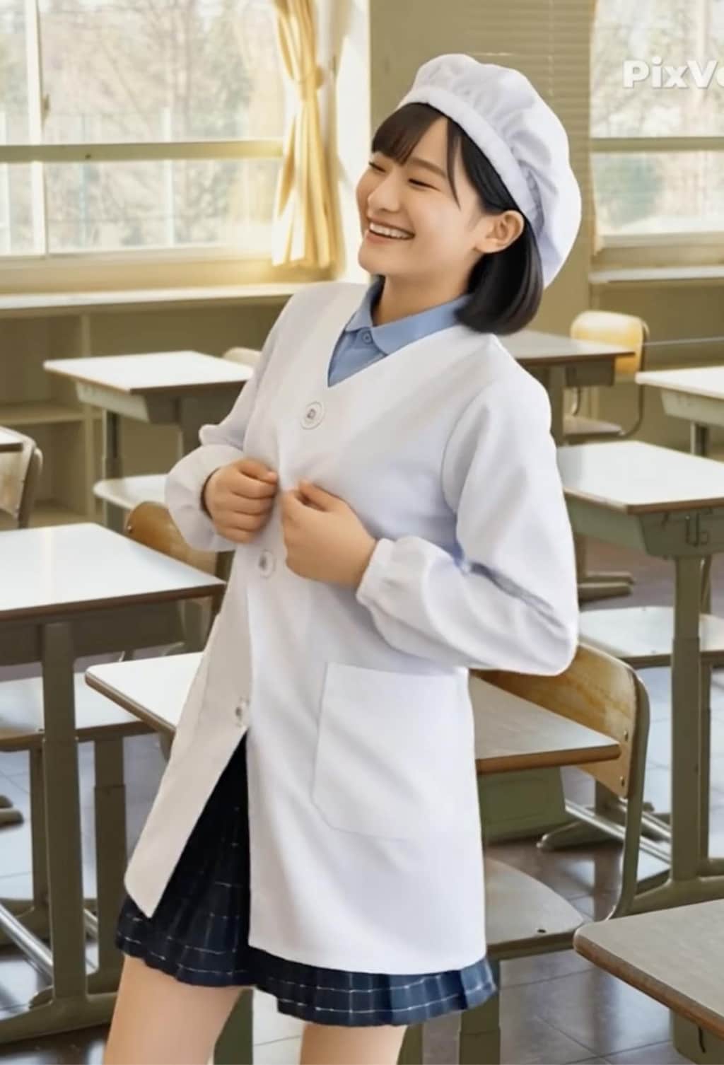 給食当番（養殖9）