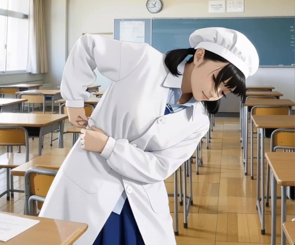 給食当番（養殖9）