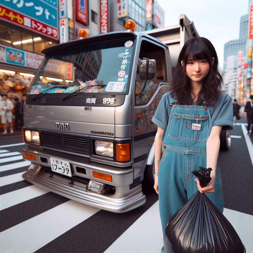 はたらくくるま（渋谷・ゴミ収集車編）