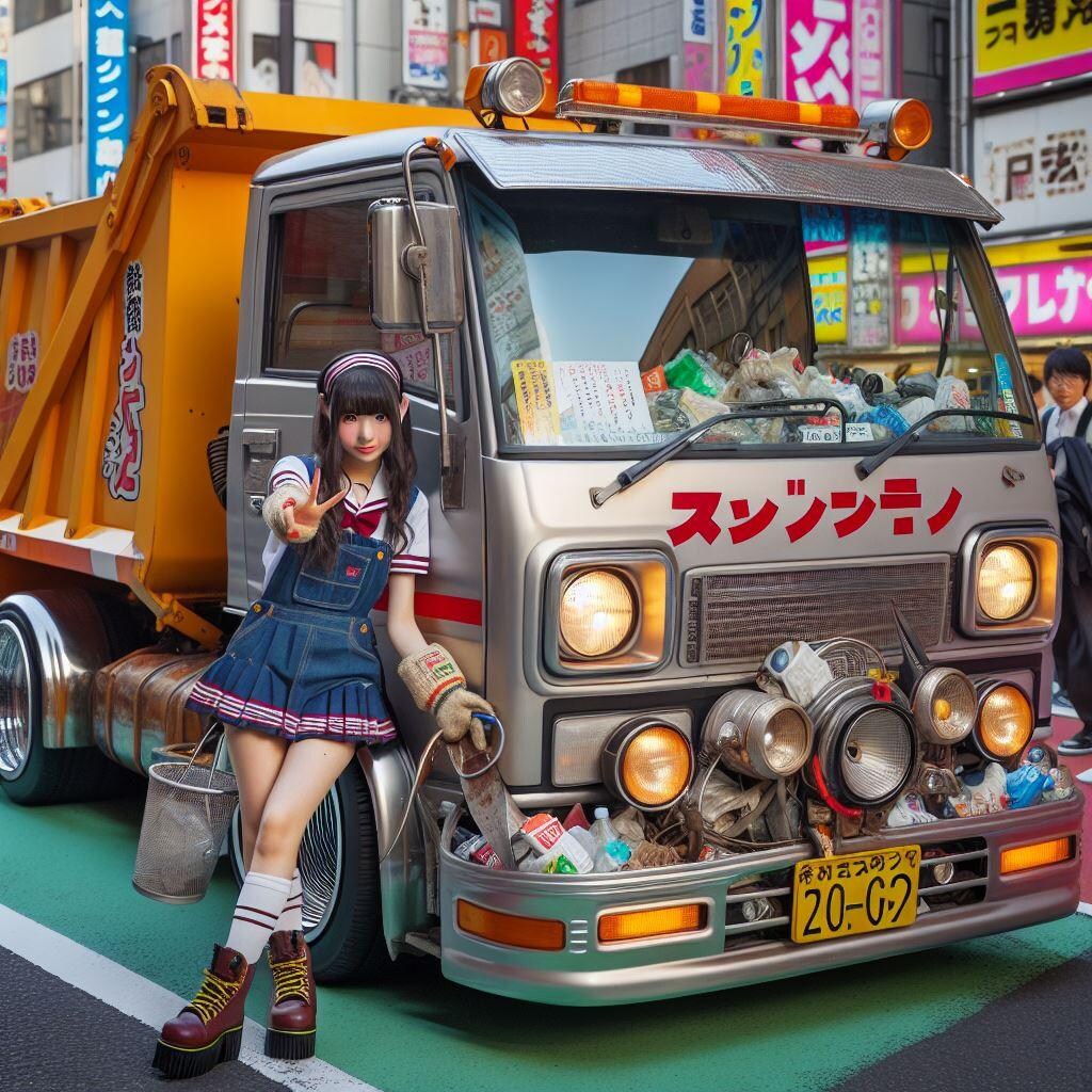 はたらくくるま（渋谷・ゴミ収集車編）
