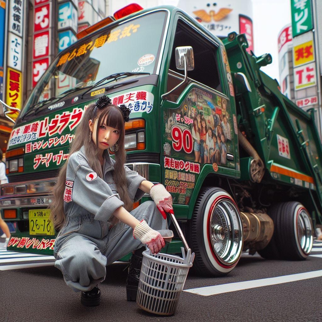 はたらくくるま（渋谷・ゴミ収集車編）