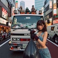 はたらくくるま（渋谷・ゴミ収集車編） 5枚目