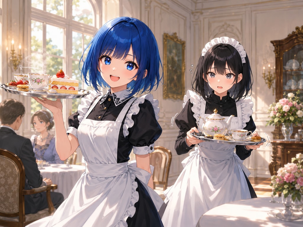 千紗さんやメイドの基本は笑顔から　とん