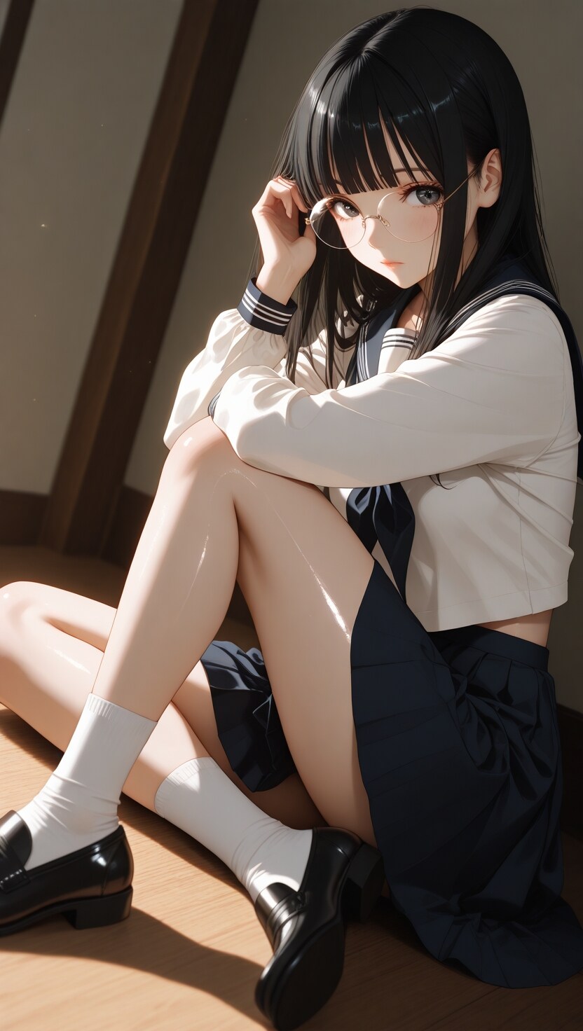 眼鏡は顔の一部です。 | の人気AIイラスト・グラビア