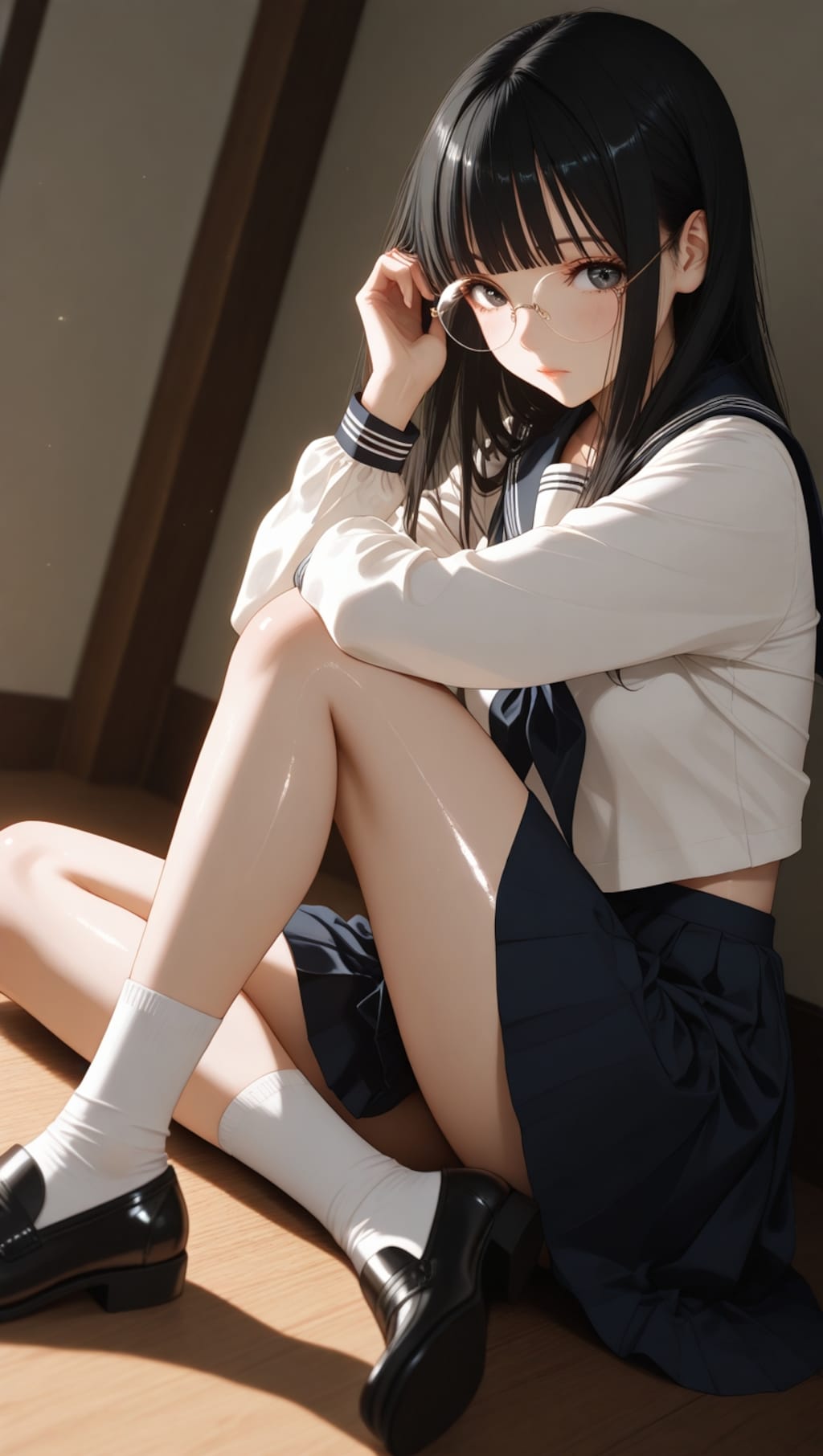 眼鏡は顔の一部です。