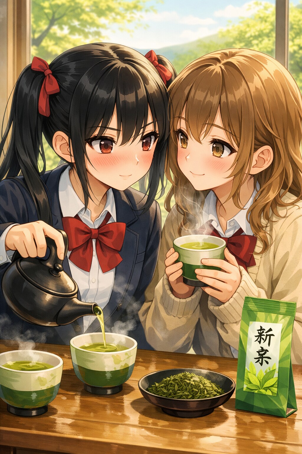 放課後の味見（八十八夜　01） | の人気AIイラスト・グラビア