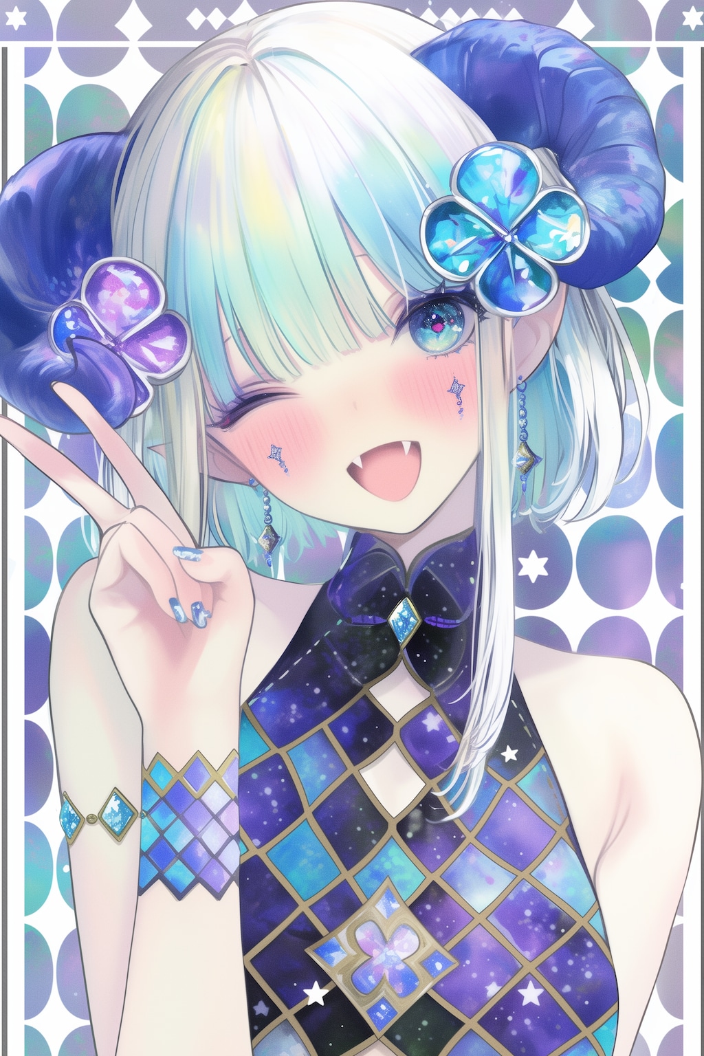 悪魔っ娘と豊かな色彩