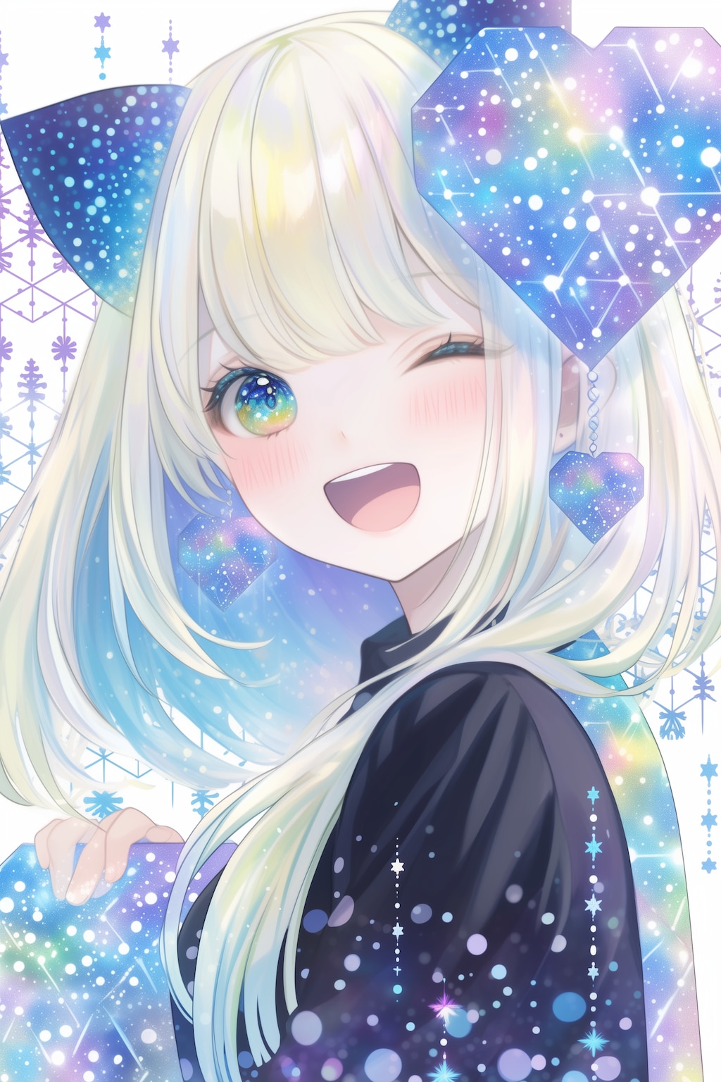 悪魔っ娘と豊かな色彩