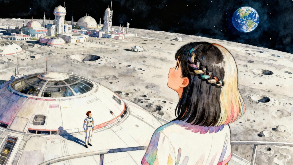 月にはもう街も酸素もあるんですよ