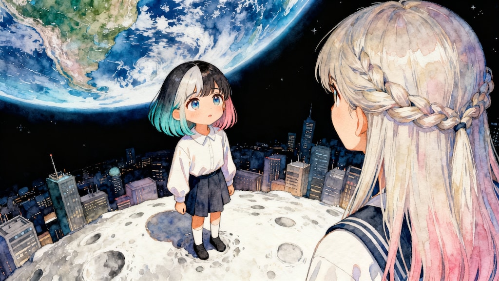 月にはもう街も酸素もあるんですよ