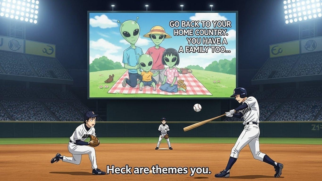 やきうでくにへかえるんだな(かえるん終了のお知らせ)