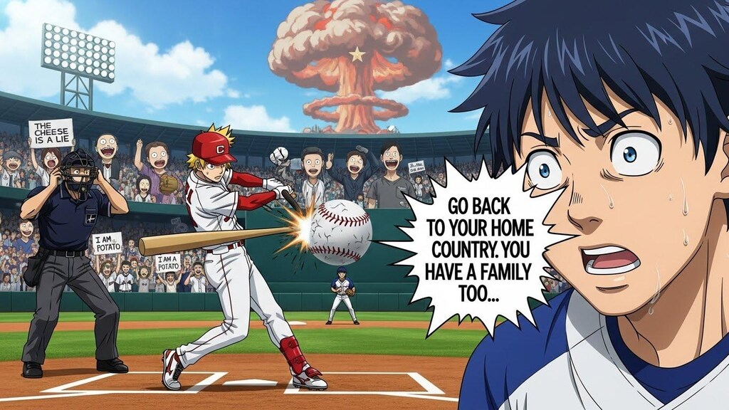 やきうでくにへかえるんだな(かえるん終了のお知らせ)