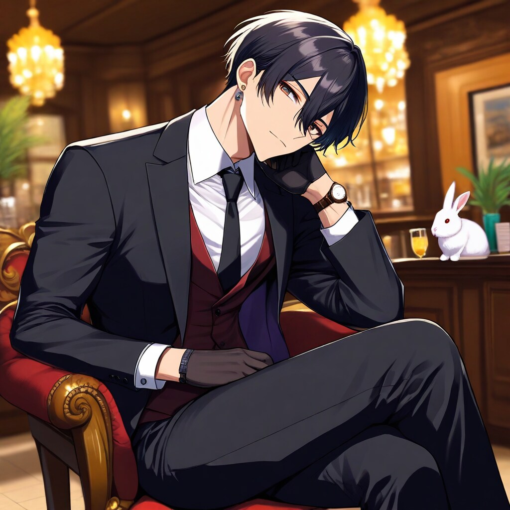 スーツとイケメン