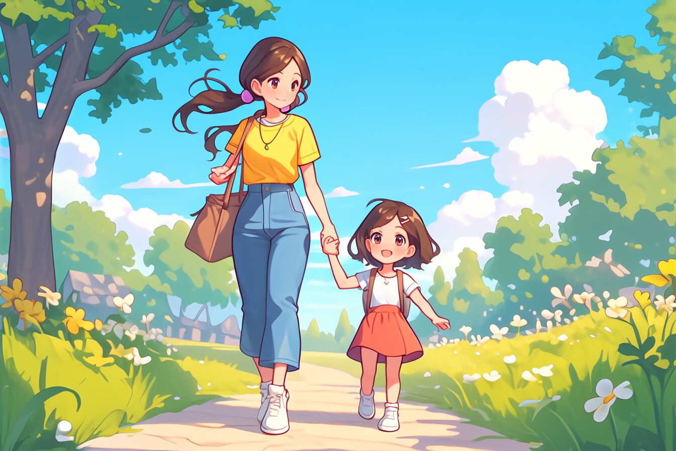 母と娘350