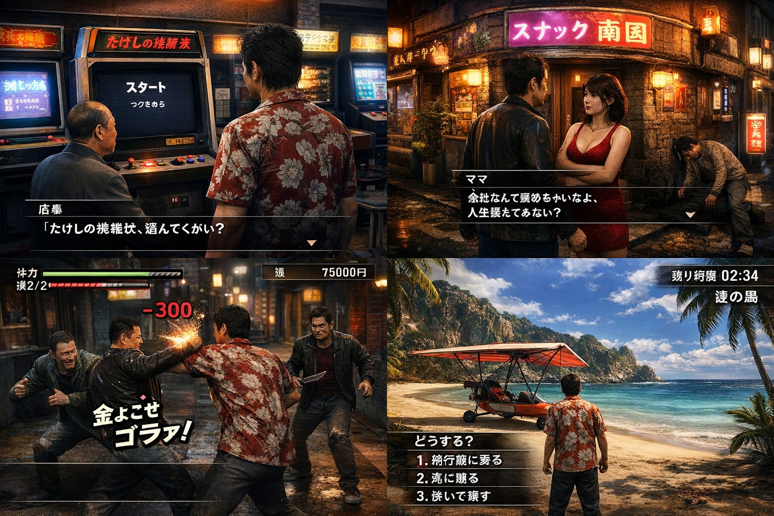 たけしが如く | の人気AIイラスト・グラビア