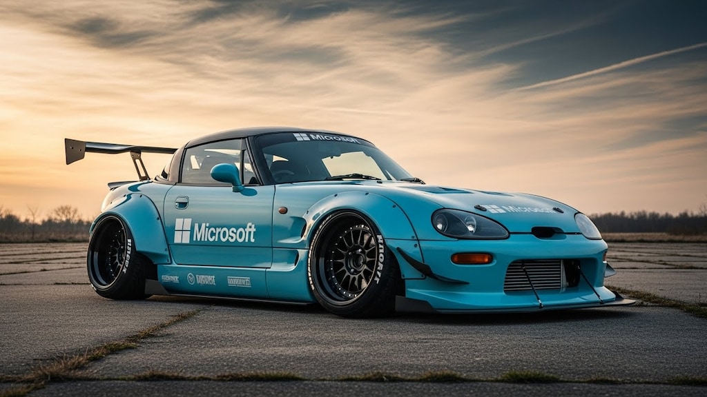 マイクロソフトカプチーノのドリ車