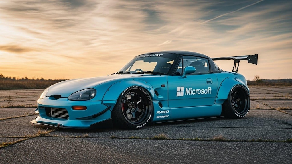 マイクロソフトカプチーノのドリ車