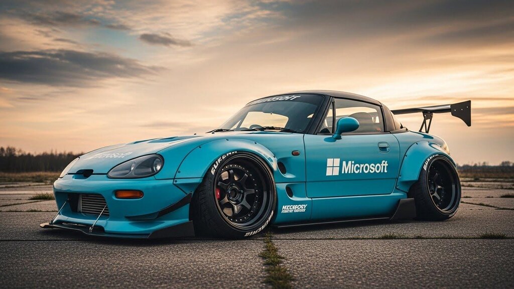 マイクロソフトカプチーノのドリ車