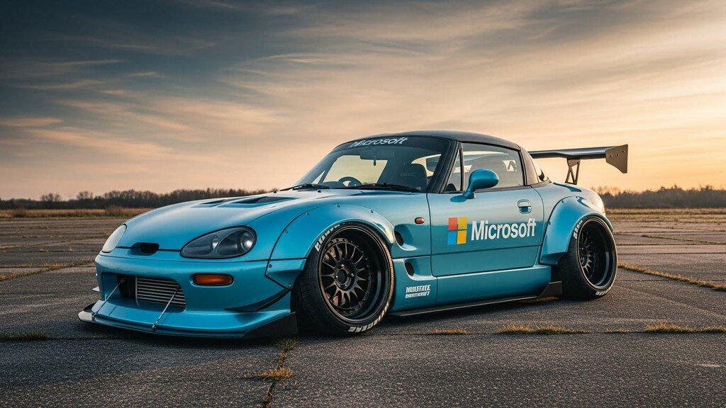 マイクロソフトカプチーノのドリ車