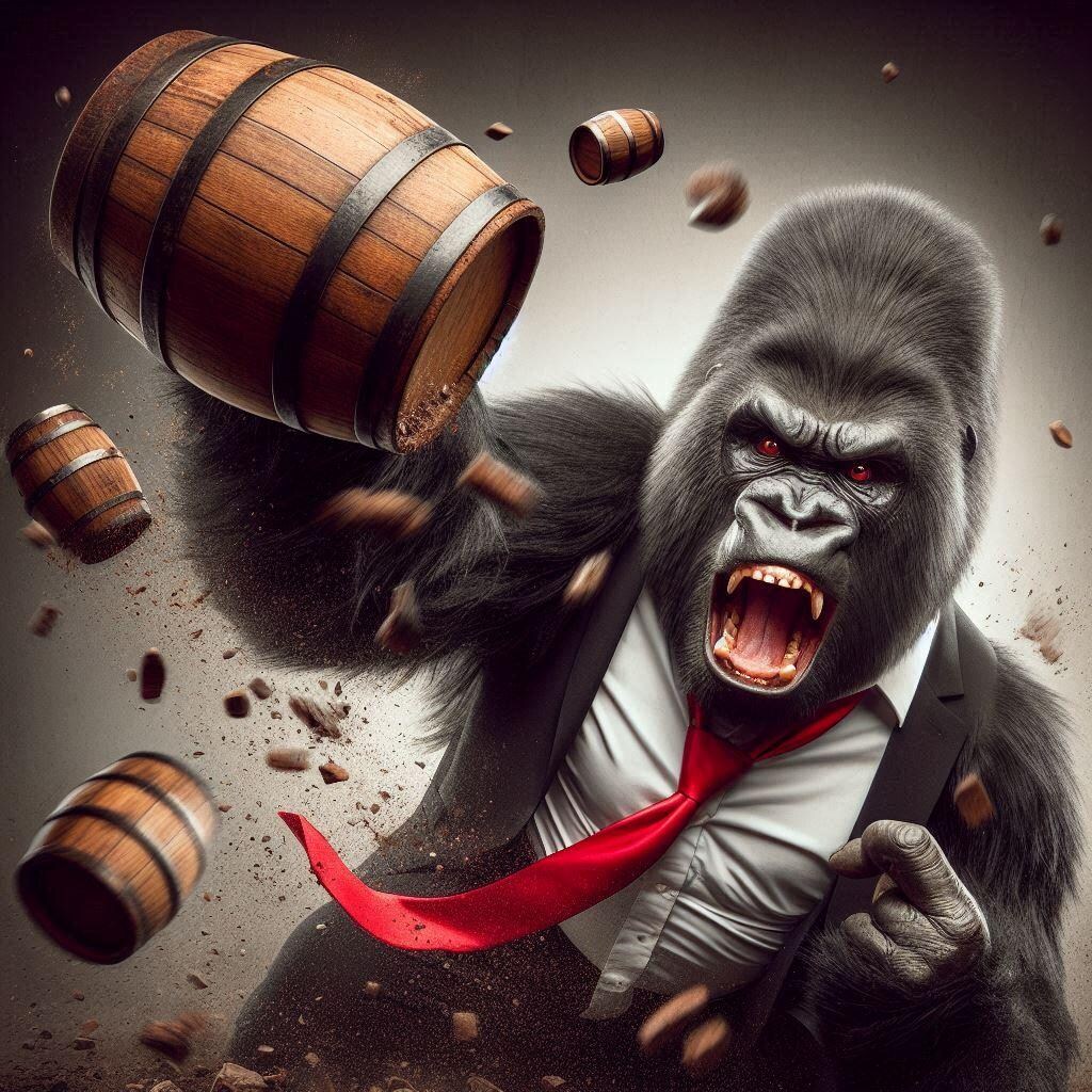 樽投げゴリラ
