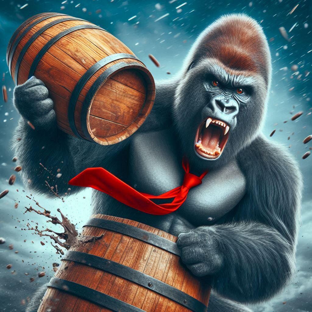 樽投げゴリラ