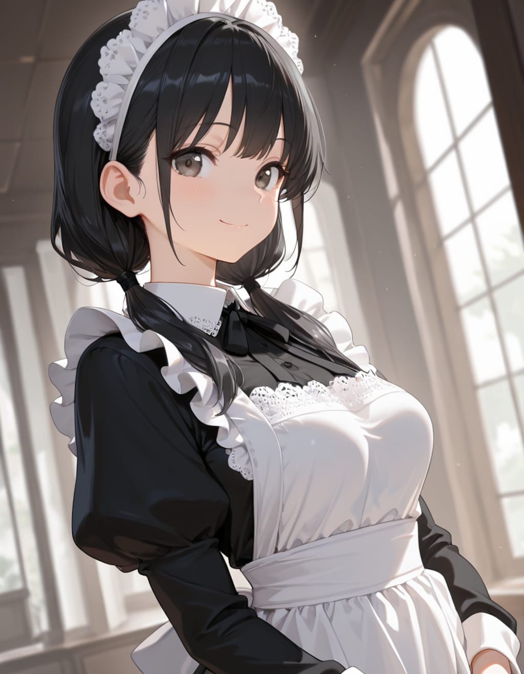 歌うメイド