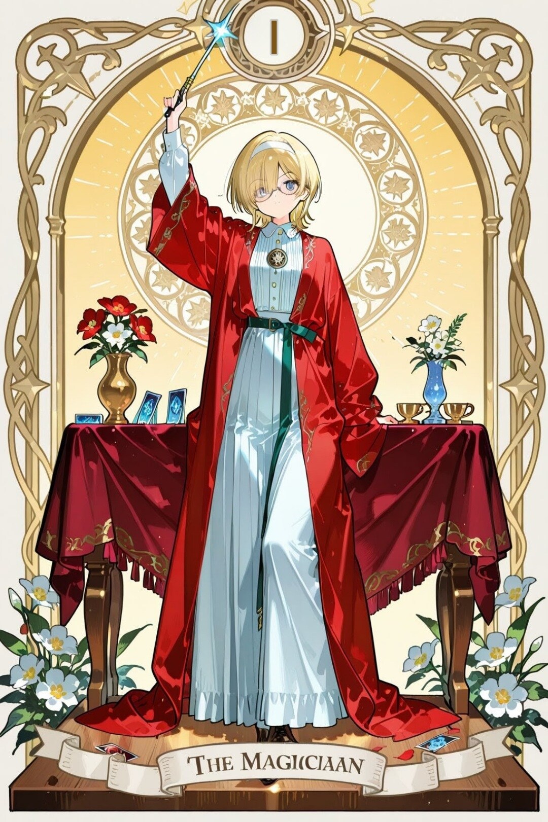 「１:魔術師」のタロットカード | の人気AIイラスト・グラビア