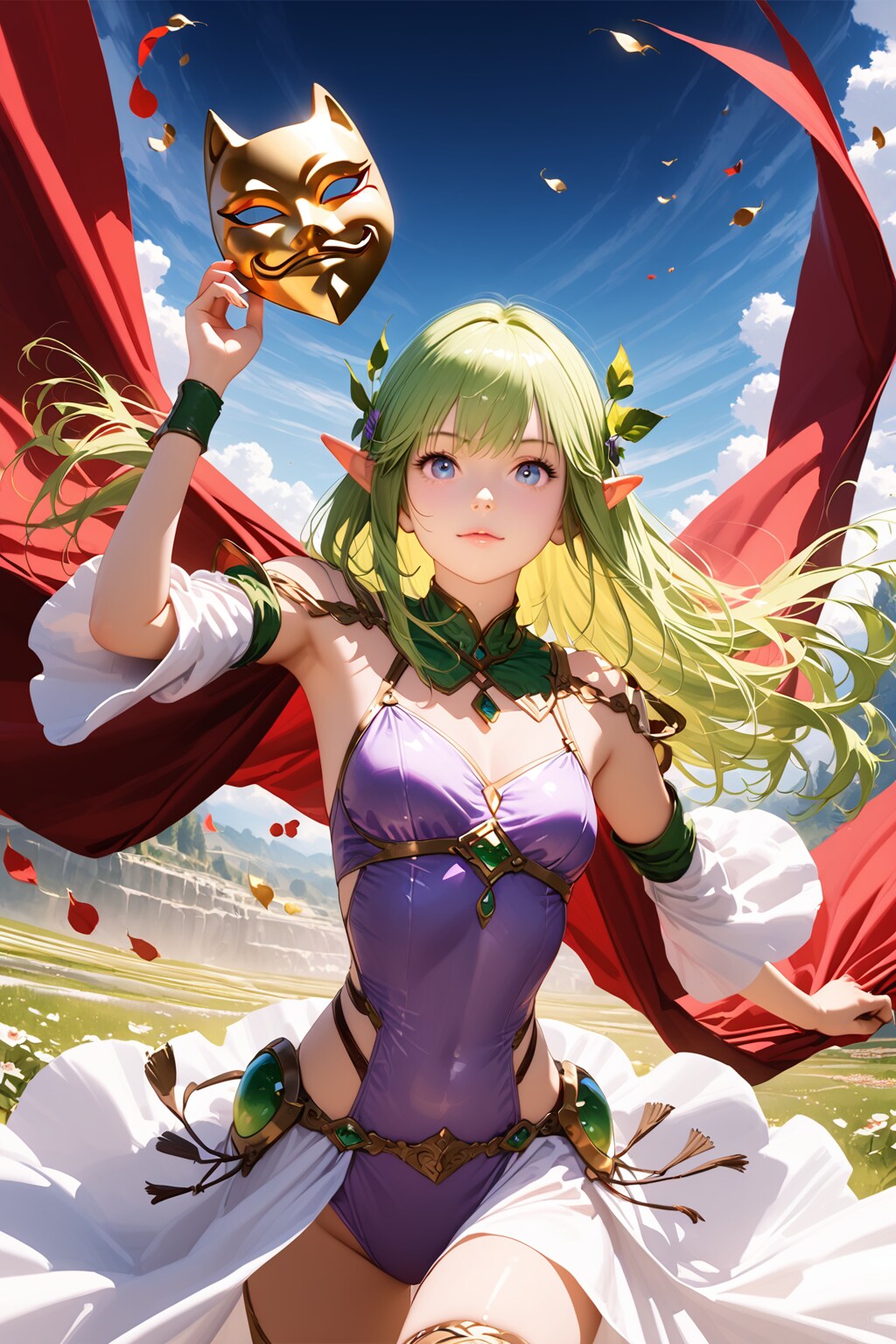 仮面とエルフ　其の二