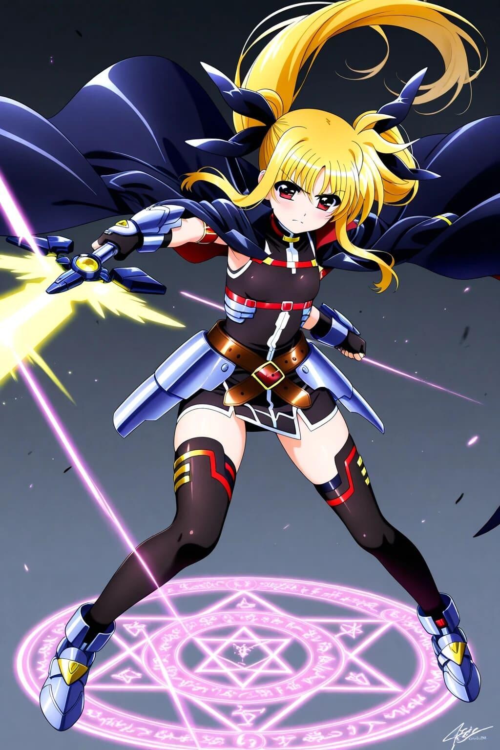 フェイト➡　バトルシーン・・・ww