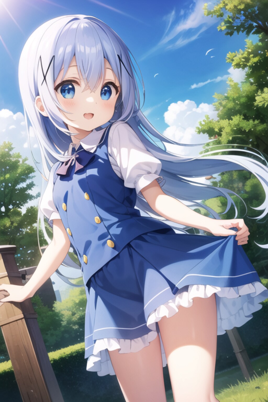 公園で遊びましょう