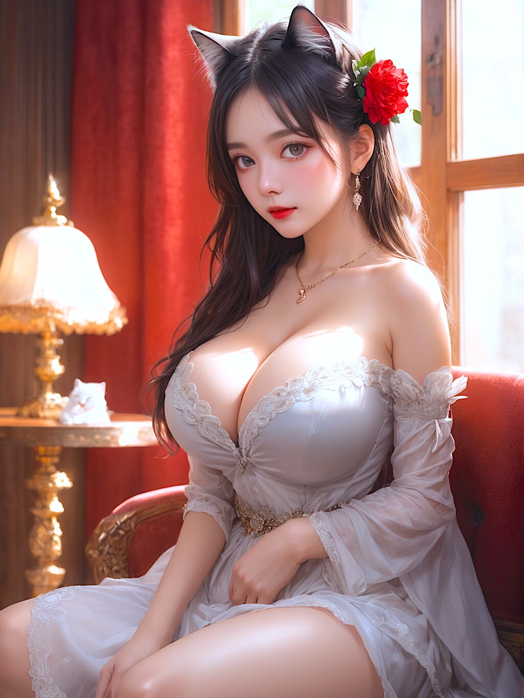 お花にあうにゃか？