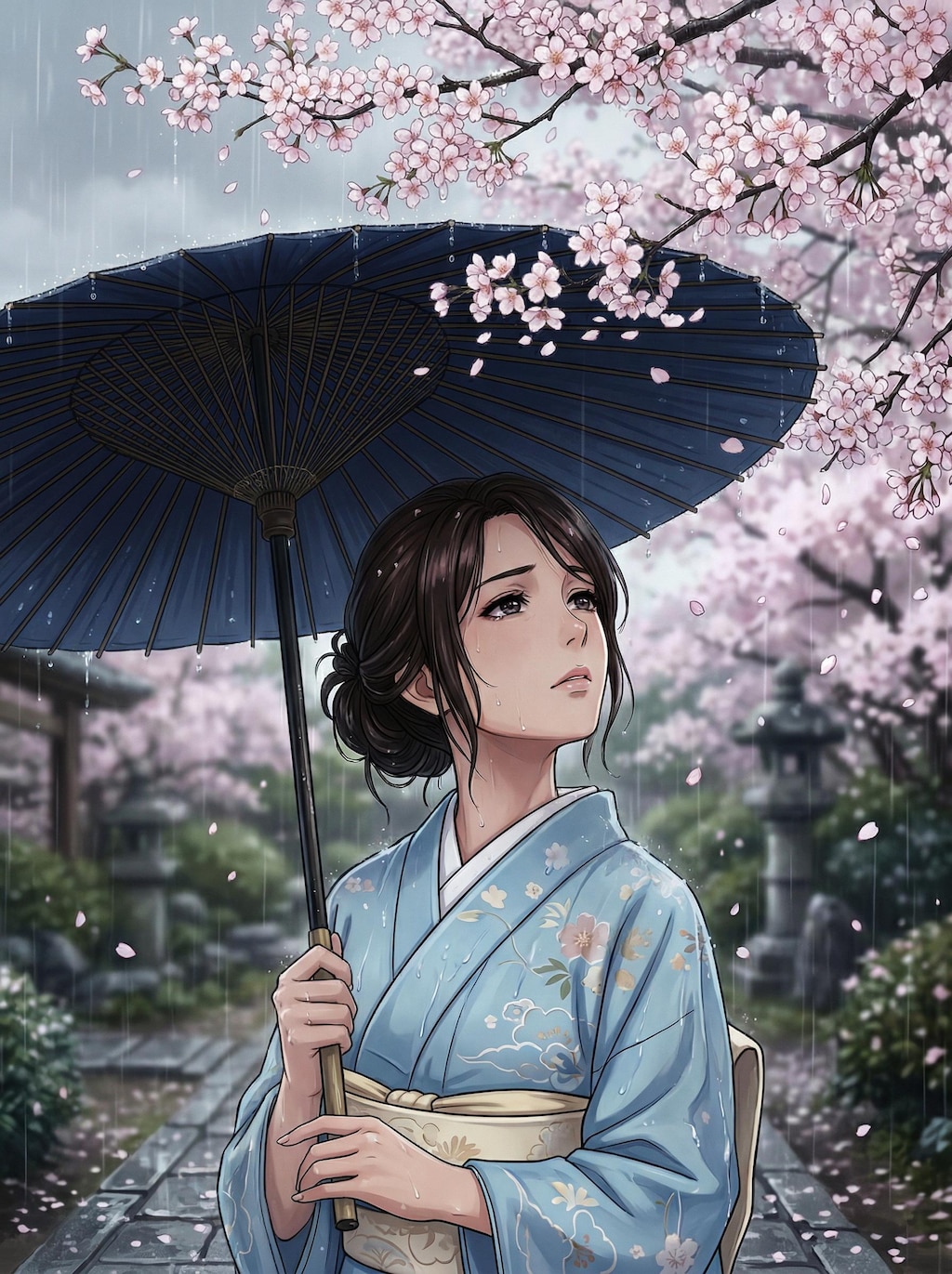 主婦和夢さん・40歳と花散らしの雨