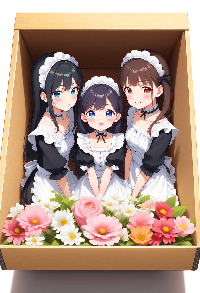 メイドさんの詰め合わせ