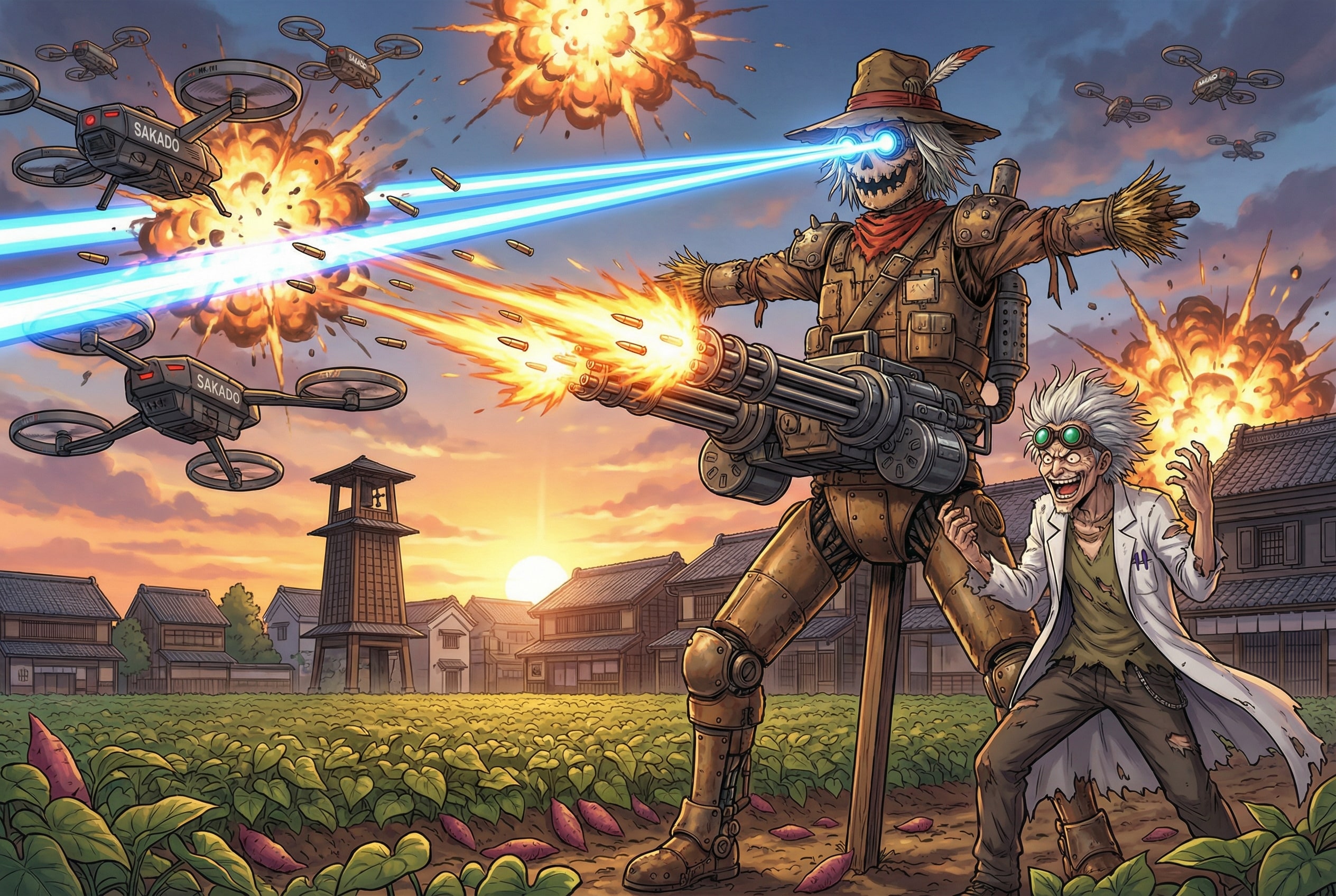 川越の案山子 | の人気AIイラスト・グラビア