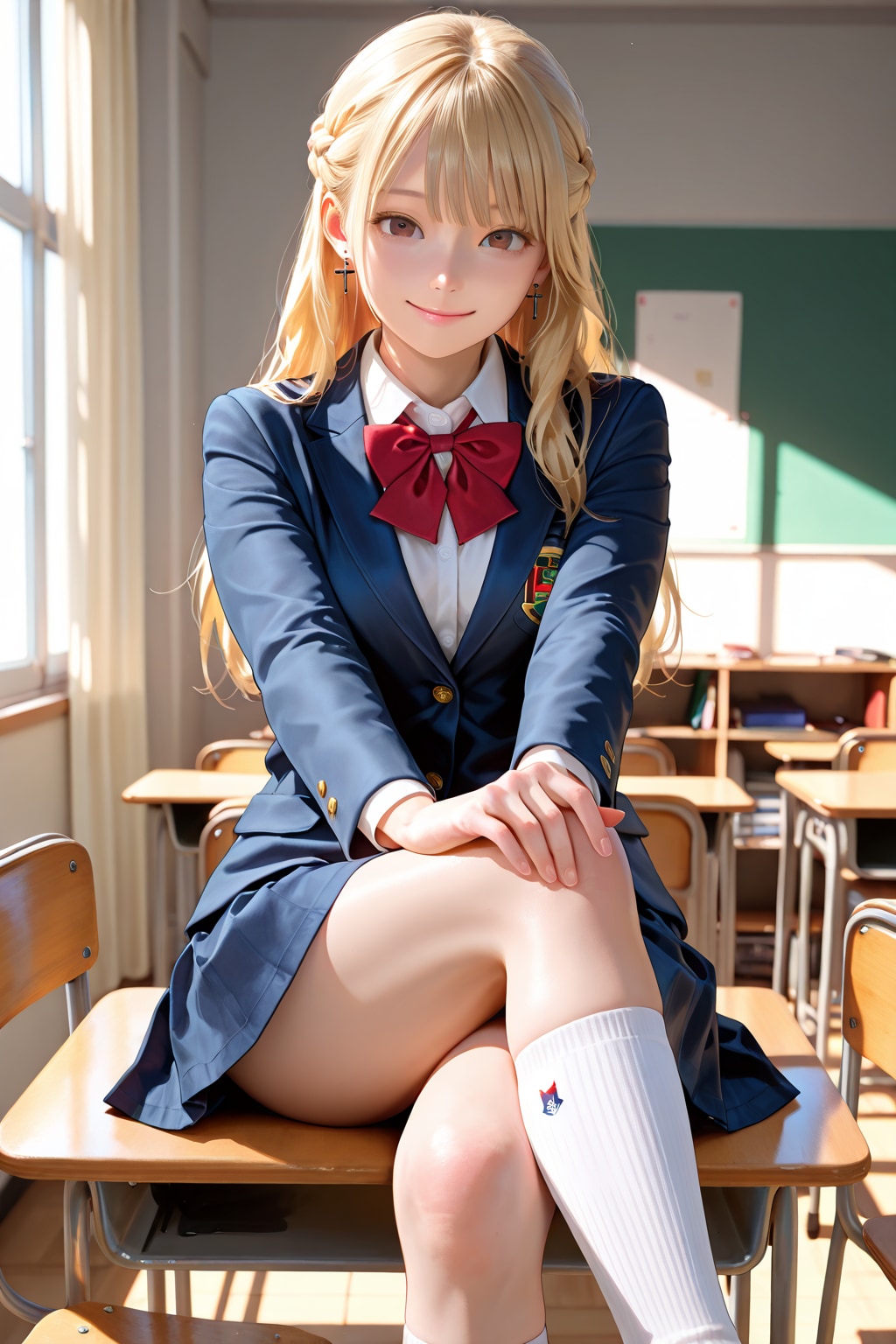 澪奈 school uniform (3)