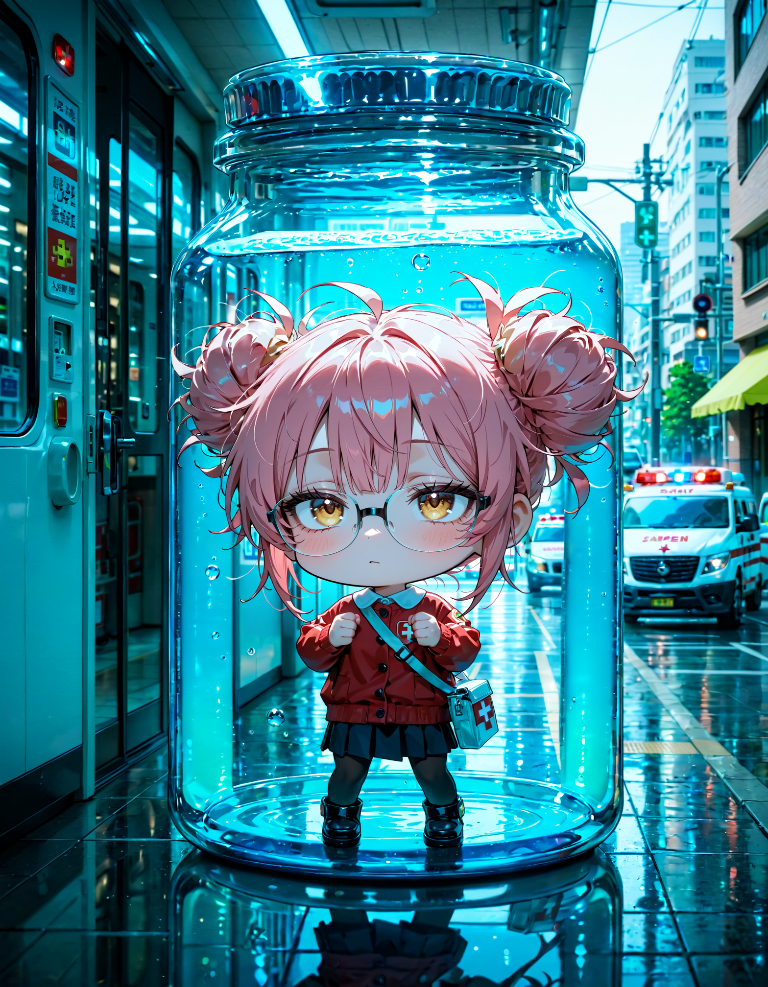 今日は何の日？　消救車の日 | の人気AIイラスト・グラビア