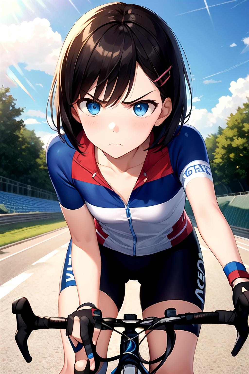 青い目の幼馴染〜ガールズ競輪を目指す？編