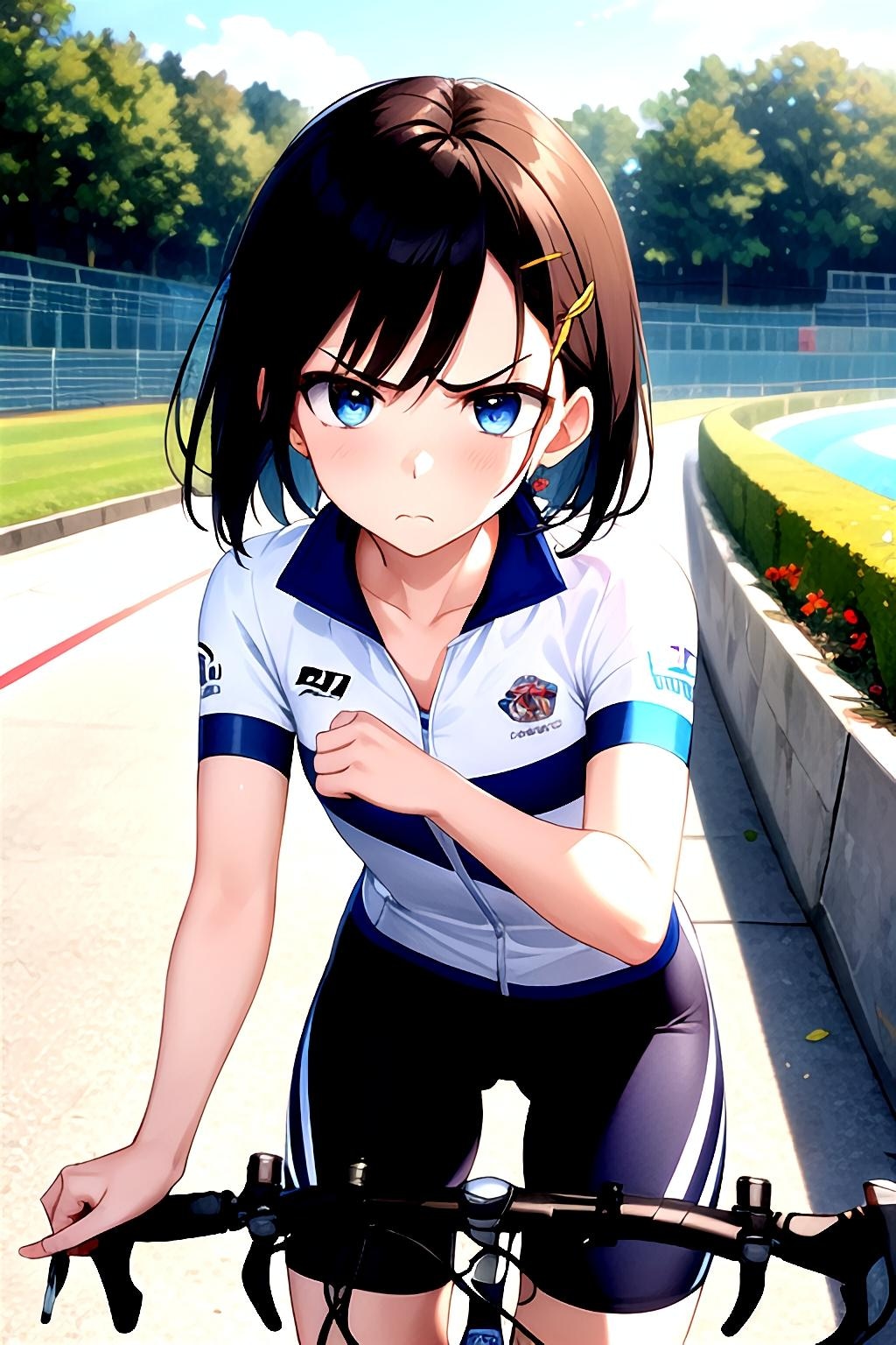 青い目の幼馴染〜ガールズ競輪を目指す？編