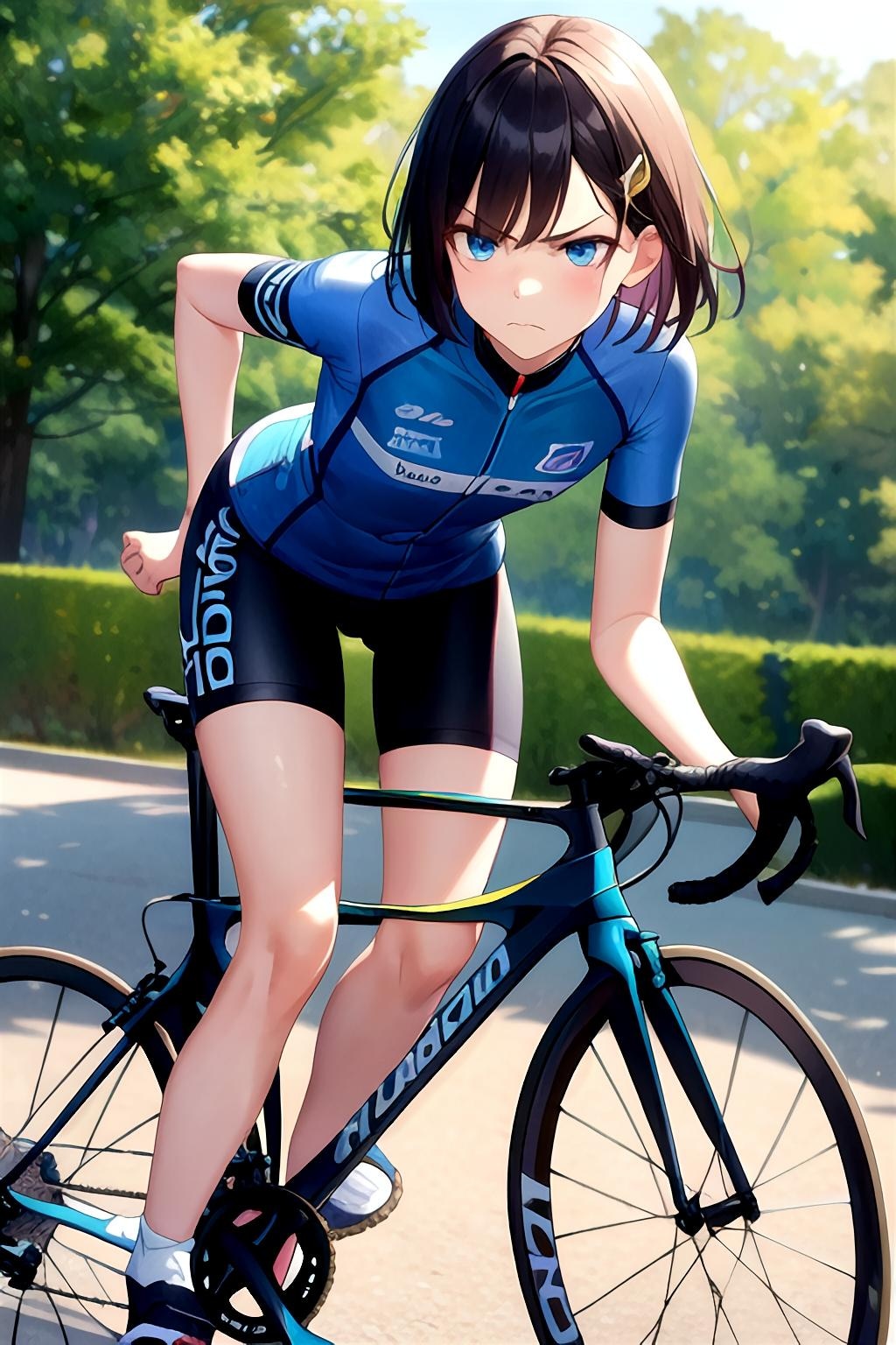 青い目の幼馴染〜ガールズ競輪を目指す？編